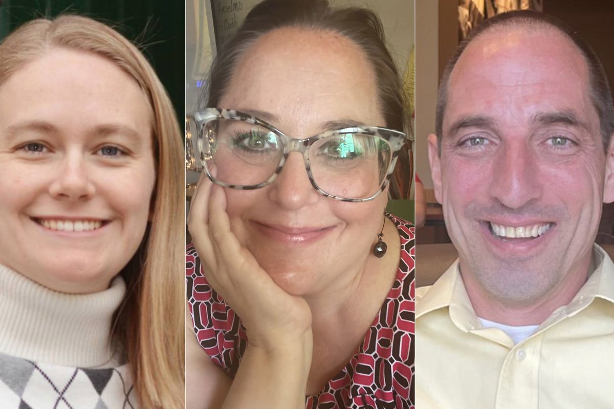 Tricia Phillips, Amy Anselmo and S. John Dubois are candidates for West Valley School Board in the primary election on Aug. 1, 2023. 