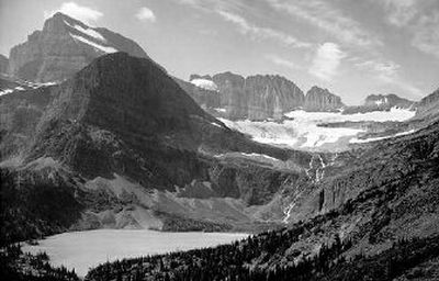 
Grinnell Glacier 1910. 
 (Associated Press photos / The Spokesman-Review)