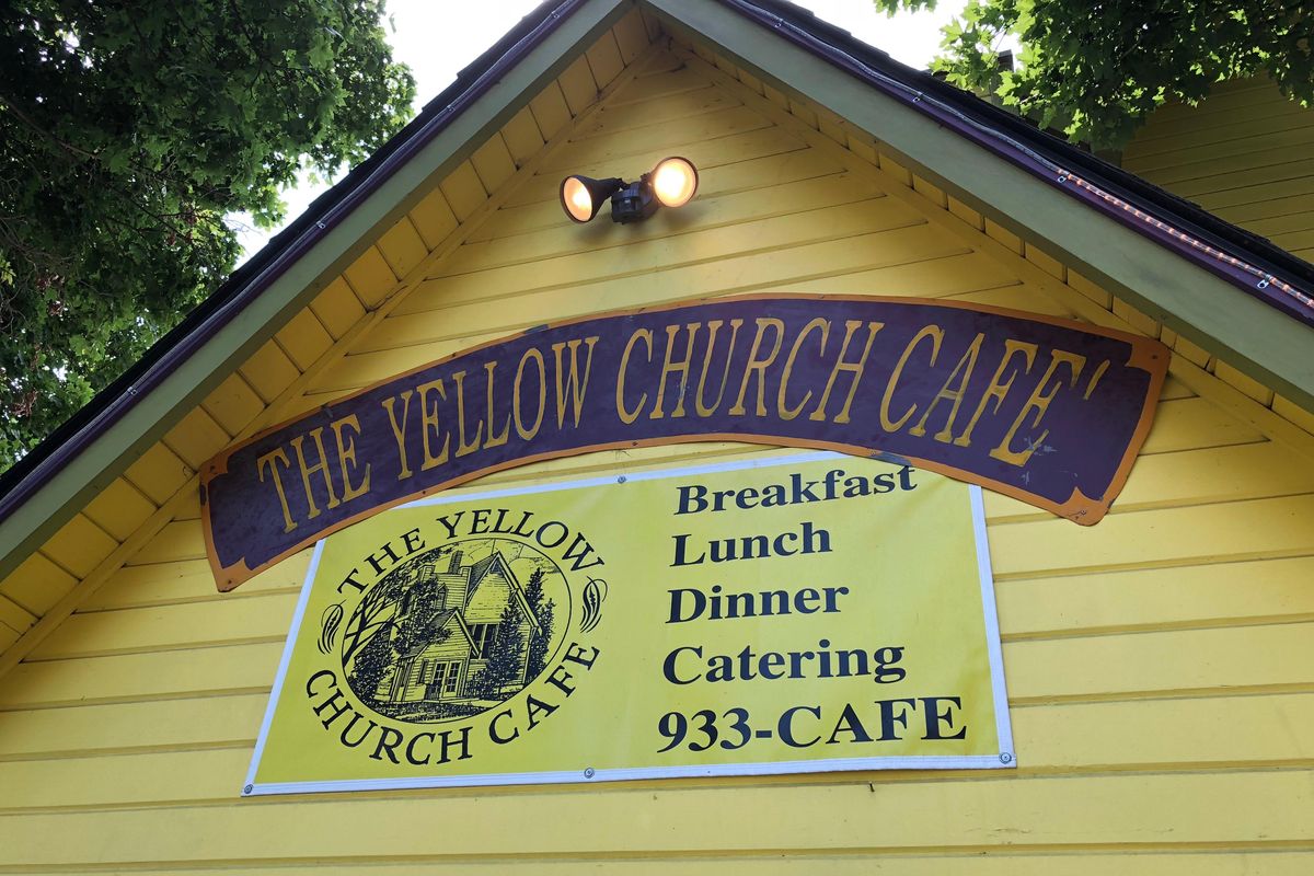 The Yellow Church Cafe in Ellensburg on May 29, 2019. (Don  Chareunsy / The Spokesman-Review)