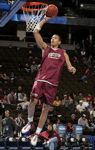 
Winthrop guard Chris Gaynor averages 4.2 assists per game.Associated Press
 (Associated Press / The Spokesman-Review)