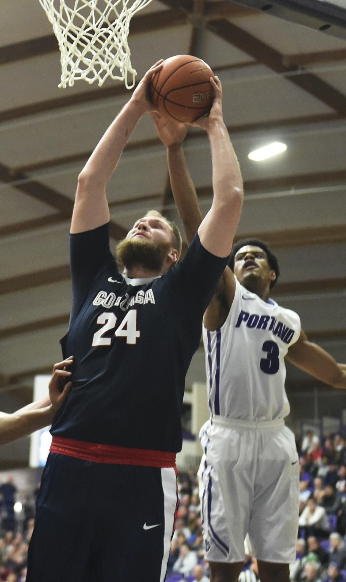 GU-Portland postgame interview: Przemek Karnowski