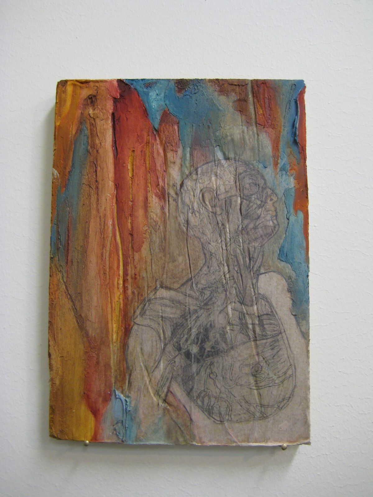 Colvin’s Hoodoo from a series of paintings about abstraction and anatomy. Courtesy of Maddison Colvin (Courtesy of Maddison Colvin / The Spokesman-Review)