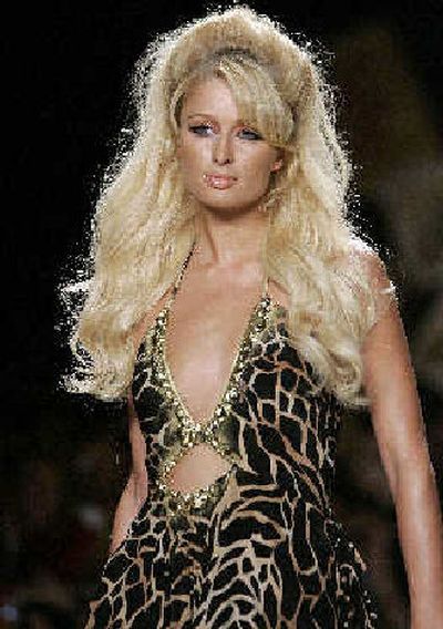 
Paris Hilton is among those who decide to show more than others. 
 (File Associated Press / The Spokesman-Review)