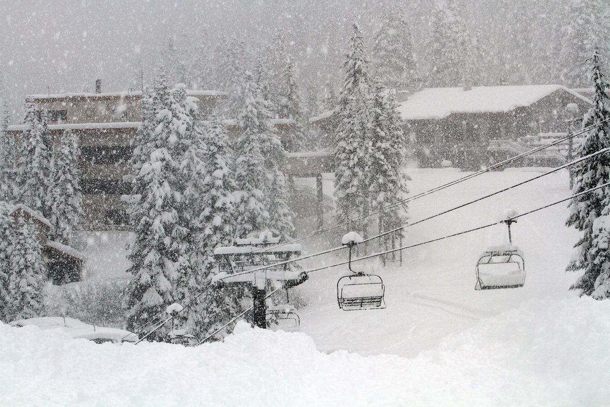 Stevens Pass gets 160 inches of snow in February The SpokesmanReview