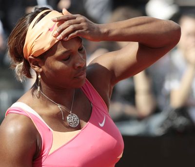 Serena Williams has been sidelined since a foot injury suffered in a restaurant last July. (Associated Press)