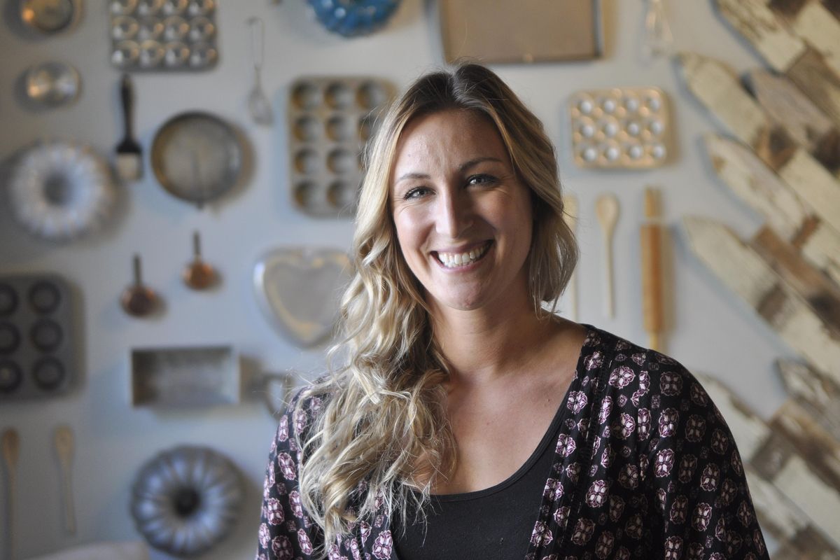 Amber Owens owns the new Lilac City Bakery with her husband Joe. The couple also own Celebrations Sweet Boutique and Casual Friday Donuts. Lilac City Bakery opened Oct. 20. (Adriana Janovich / The Spokesman-Review)