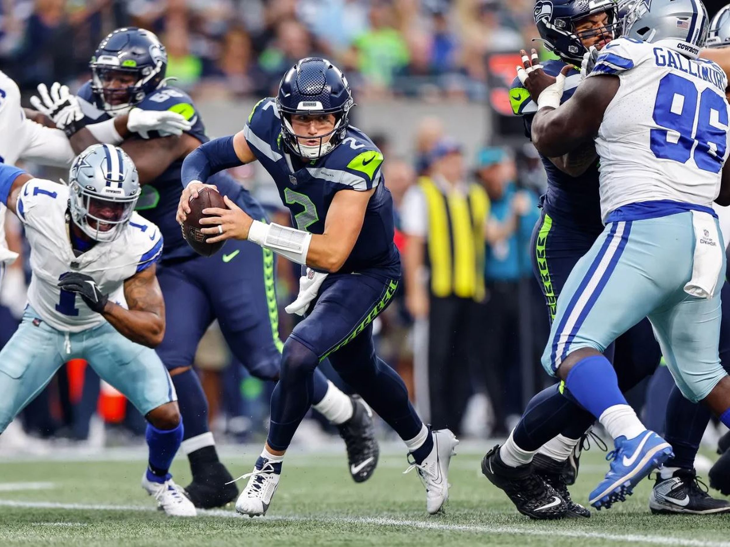 Seahawks beat Dallas, 22–14 in week 2 of the preseason