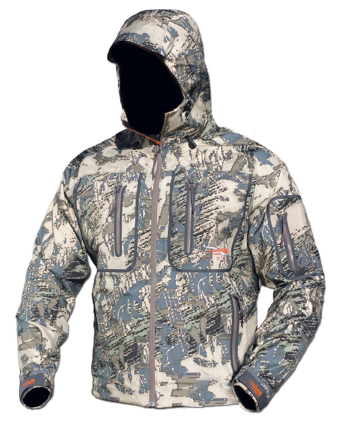 Sitka Stormfront Jacket with Gore Optifade Concealment and Gore-Tex fabric technology brings digital camouflage concepts to clothing.Courtesy of W.L. Gore and Associates (Courtesy of W.L. Gore and Associates / The Spokesman-Review)