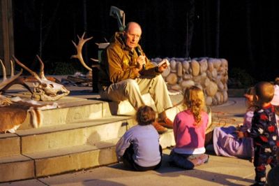Fred Ramsey, along with his wife, Lavon Ramsey, have spent the last 28 summers volunteering for the interpretive programs at several Idaho State Parks. They are responsible for organizing the evening programs and day activities at Priest Lake State Park. They live in Grants Pass, Ore., the rest of the year (The Spokesman-Review)