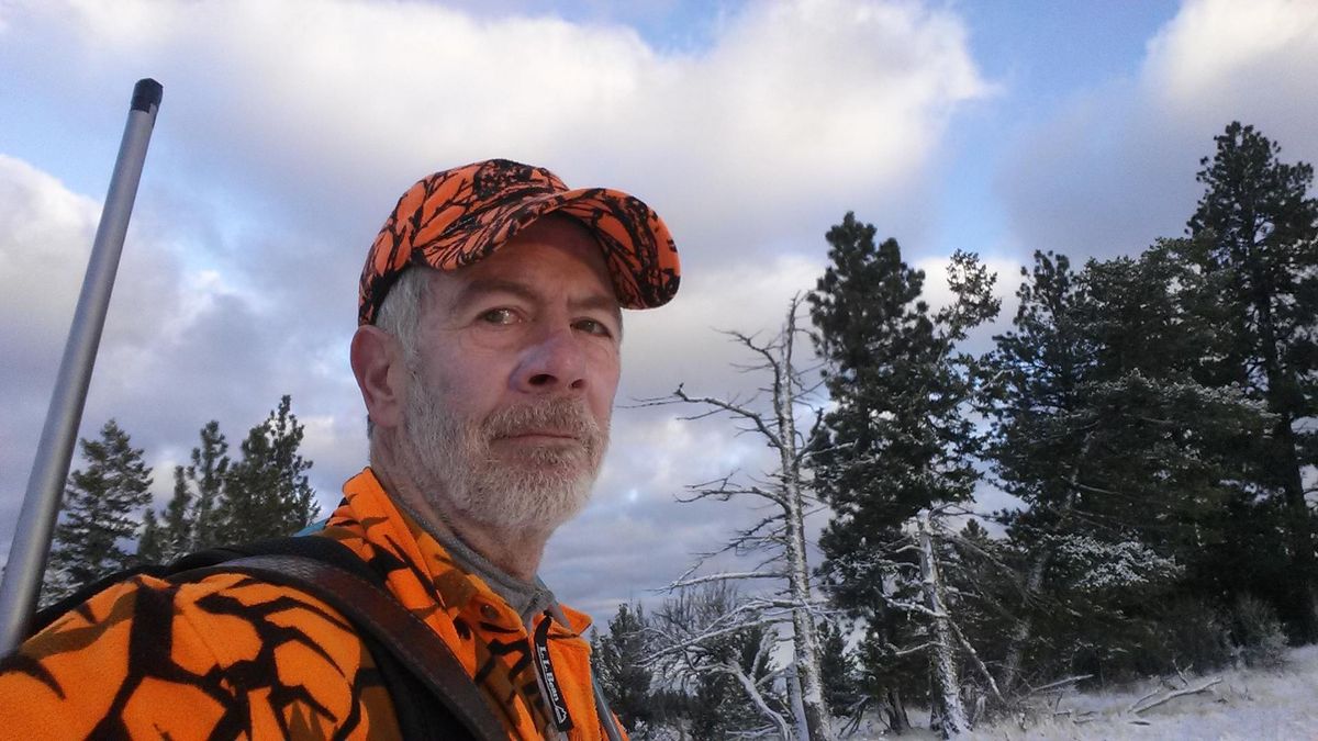 Rich Landers during a 2015 elk hunt. (Rich Landers / The Spokesman-Review)