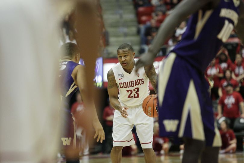 The return of point guard Charles Callison to the starting lineup bodes well for the Cougars. (Young Kwak / Associated Press)