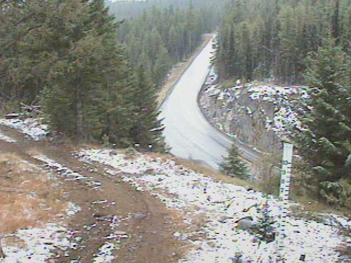 Tracking snow at Sherman Pass this morning The SpokesmanReview