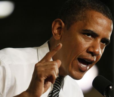 President Barack Obama speaks about the economy, after he met with workers, Tuesday, Sept. 15, 2009, during a visit to the Lordstown Complex General Motors Plant in Warren, Ohio. (Associated Press)