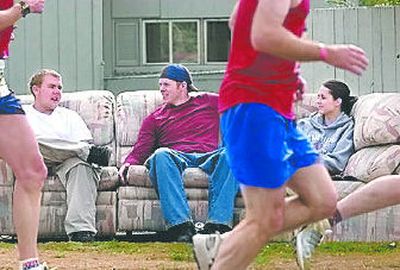 
 Logging plenty of couch time  is one alternative to training  for Bloomsday.
 (The Spokesman-Review)