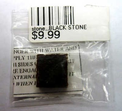 
This undated photo  shows Black Stone, made from toad venom and sold as an aphrodisiac. Associated Press
 (Associated Press / The Spokesman-Review)