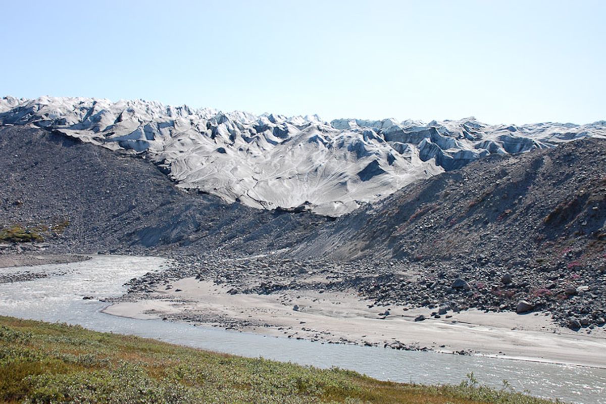 The Greenland ice sheet, shown above, is reportedly losing 200 million cubic meters of ice a year. A University of Idaho professor plans to study how clouds above the ice sheet influence climate. Photo courtesy of Von Walden (Photo courtesy of Von Walden / The Spokesman-Review)