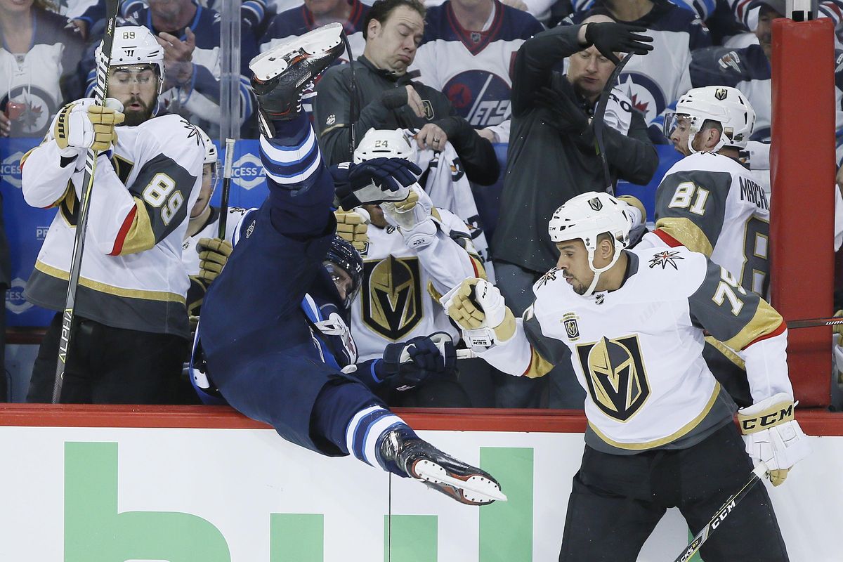 Winnipeg Jets beat Vegas Golden Knights in Game 1 of NHL Playoffs