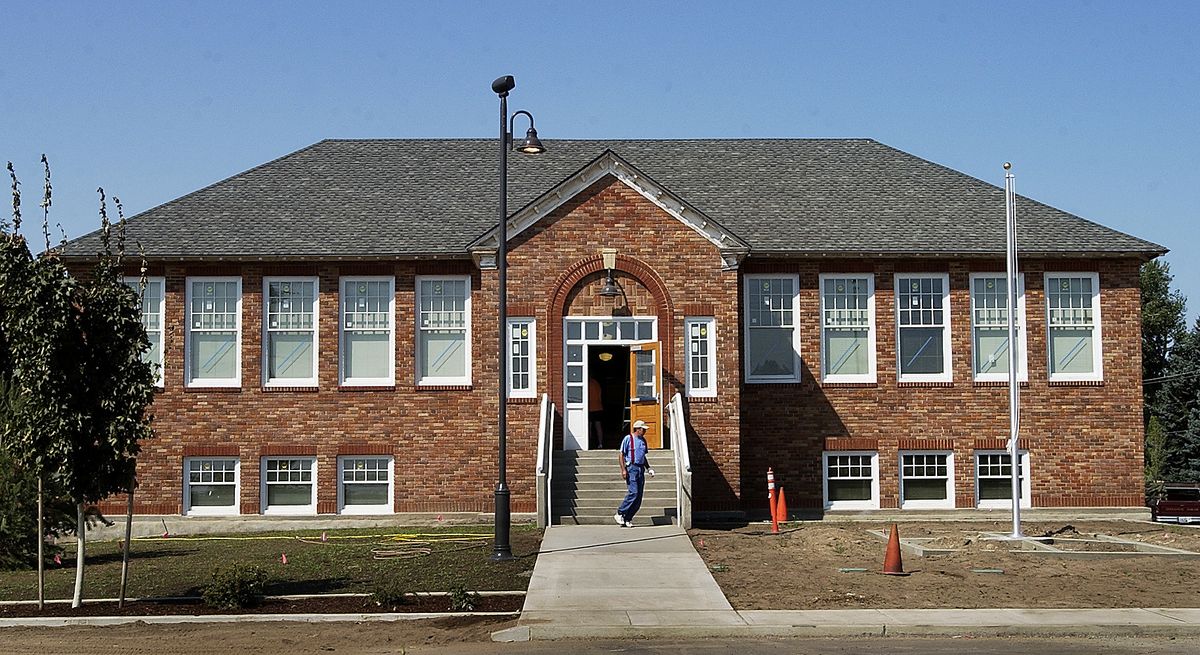 The 1939 Five Mile Prairie School has been renovated with Mead school bond money. (File)