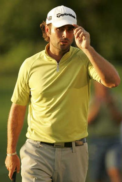
Mathew Goggin shot a 1-under 71 in the third round and leads the Memorial at 8-under par. Associated Press
 (Associated Press / The Spokesman-Review)