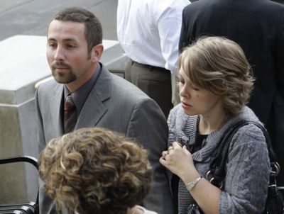 Carl and Raylene Worthington arrive at Clackamas County Circuit Court  in Oregon City, Ore., on Monday.  (Associated Press / The Spokesman-Review)