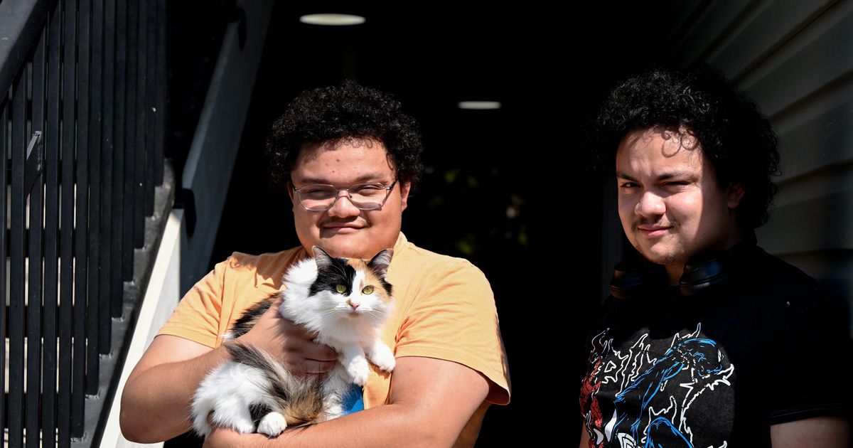 ‘It’s pretty much looking at art that you can’t keep’: Eagle Rock apartment residents share their experience after the devastating fire