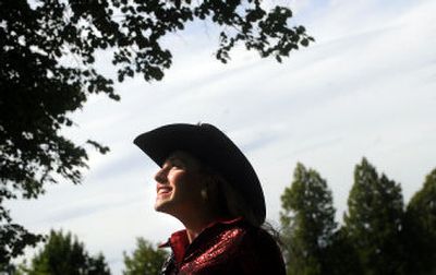 Ashley Benedict is Cheney's 2008 Rodeo Queen and is preparing for this year's Rodeo July 10-12. 
 (Rajah Bose / The Spokesman-Review)