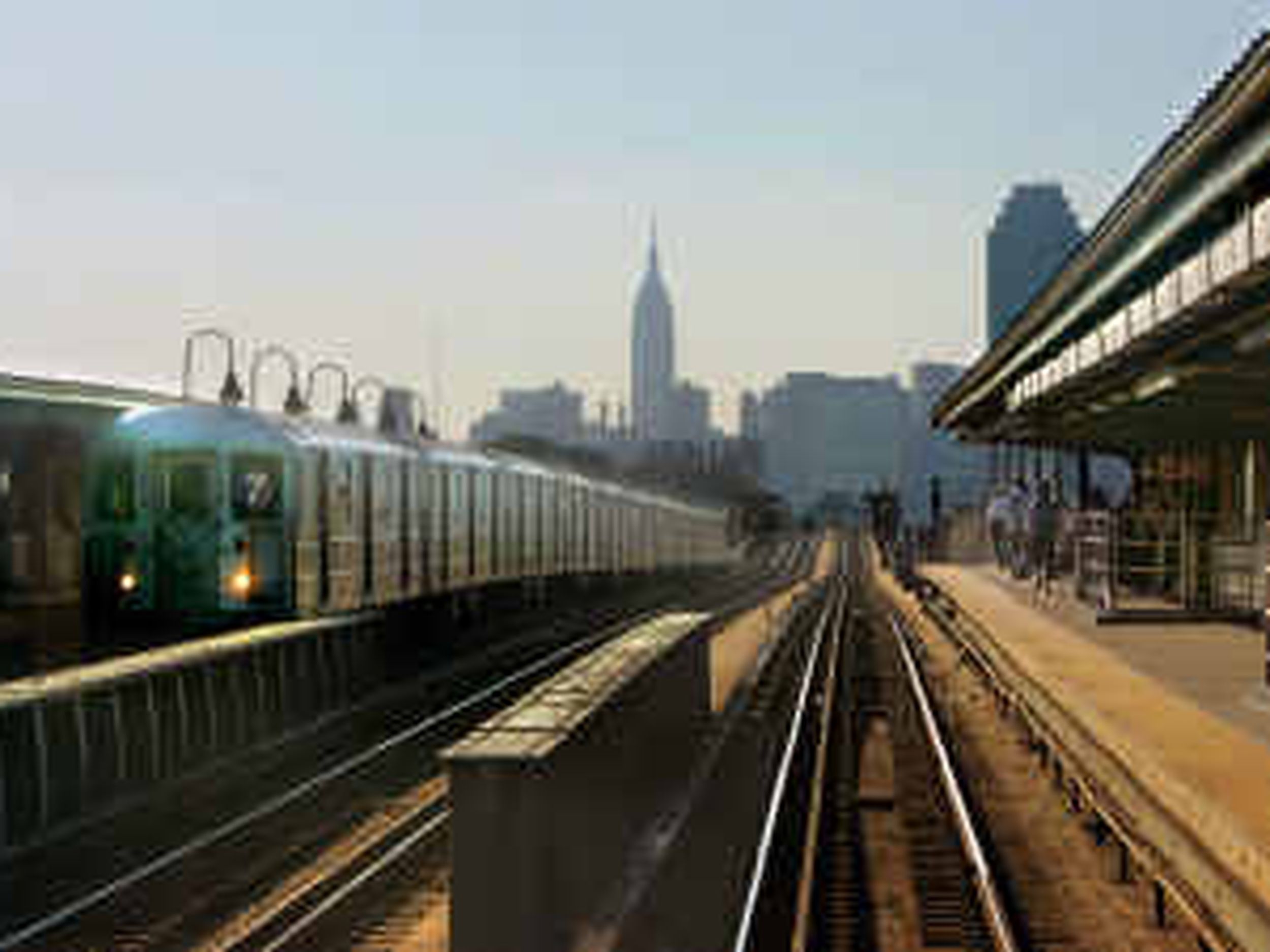 7 Train NYC Subway Train Rider New York City Mets Fan 