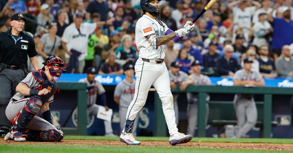 Luke Raley, J.P. Crawford’s 6th-inning homers rally Mariners over Braves