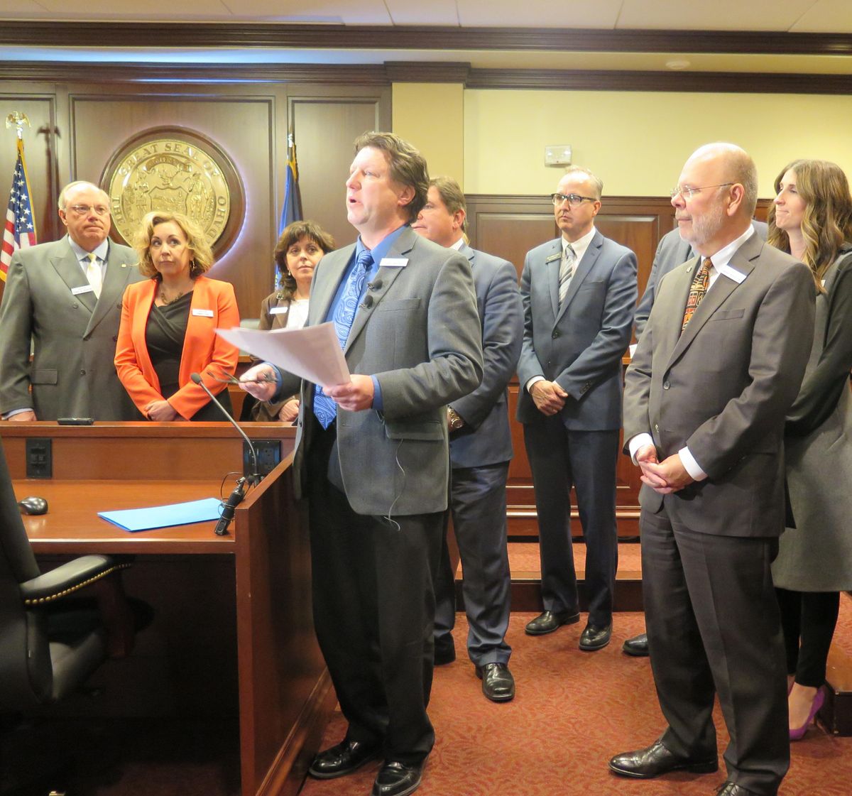 Sen. Cliff Bayer, R-Meridian, leads a group of senators and representatives who are pushing to remove Idaho’s sales tax from groceries; their bill hasn’t yet been scheduled for a hearing. (Betsy Z. Russell)