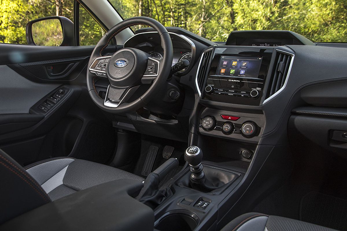 Standard features of the base Crosstrek include an infotainment system with a 6.5-inch touchscreen, a user-friendly menu structure and the inclusion of Apple CarPlay and Android Auto. (Subaru)