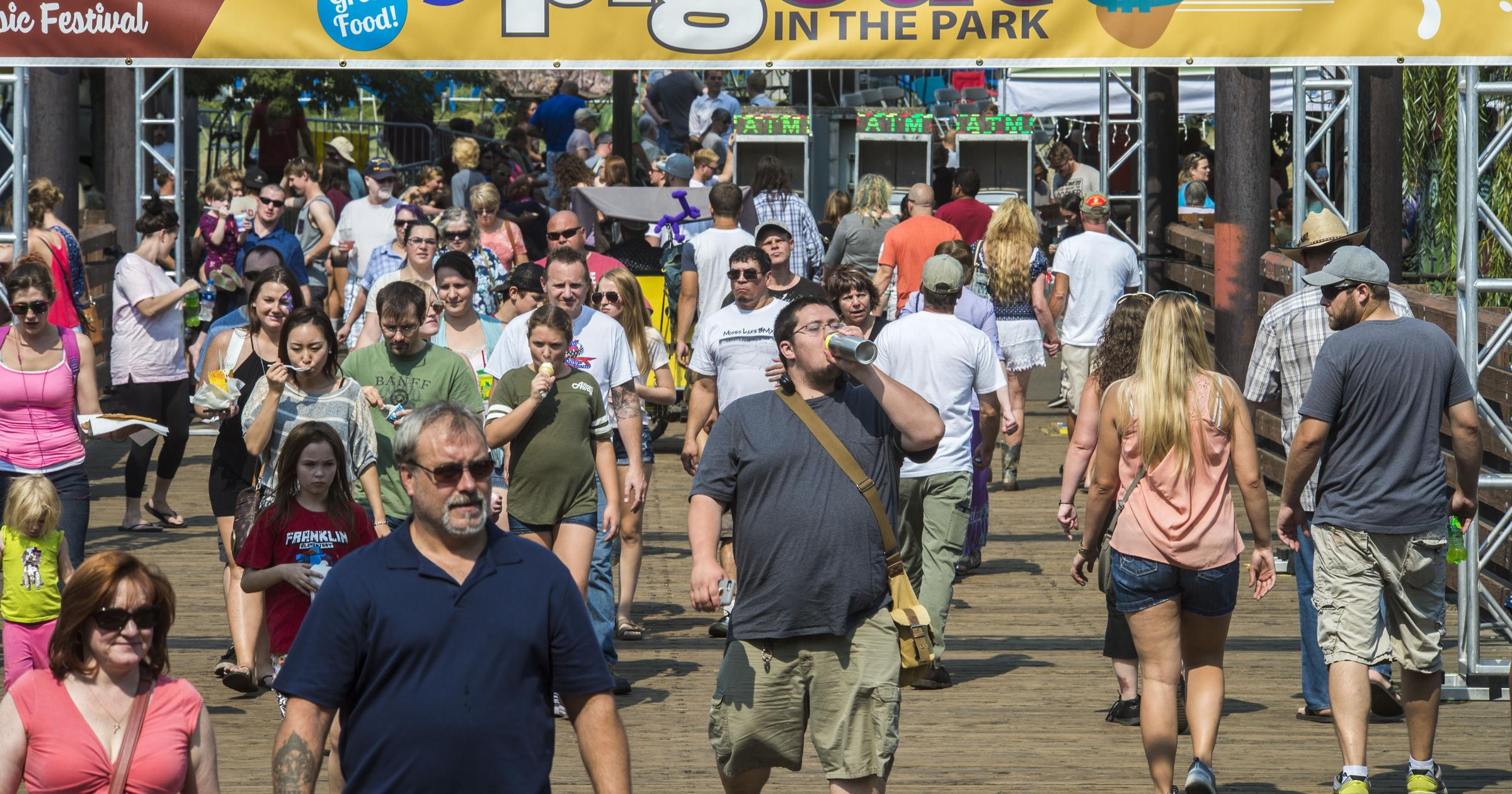 'It’s a signature event, and it is missed': Downtown Spokane emptier than past years without Pig Out