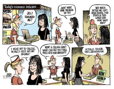 David Horsey,davidhorsey.com,seattlepi.com
David Horsey on college graduates