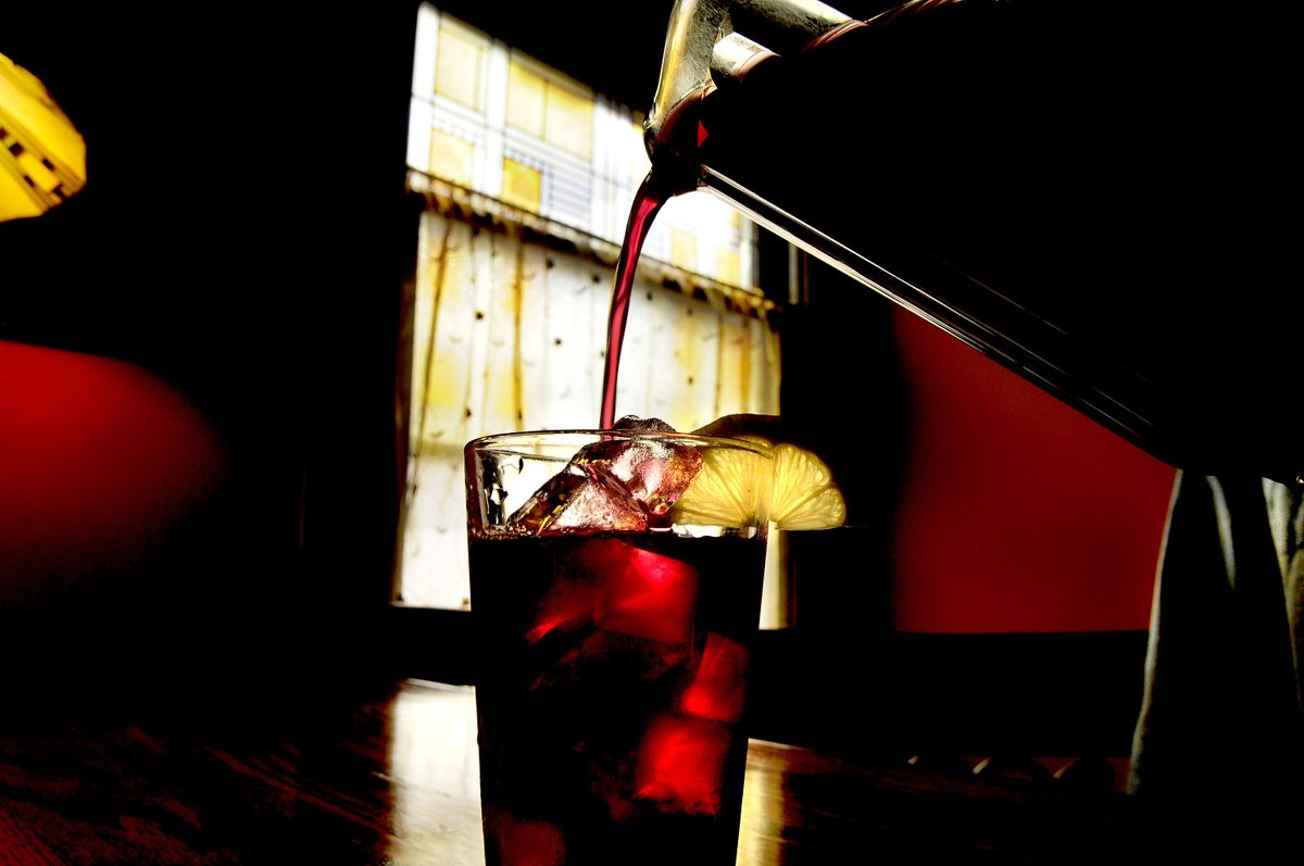 “You’re getting the real deal, our huckleberry lemonade is the best,” said Kris McIlvenna, owner of Greenbriar Inn in Coeur d’Alene. (Kathy Plonka / The Spokesman-Review)