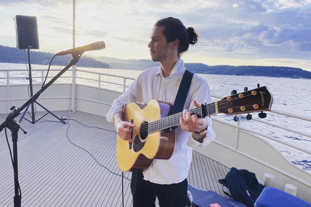 Local singer-songwriter, musician and teacher Carter Hudson is at LeftBank Wine Bar on Saturday night in Spokane. (Courtesy of Carter Hudson)