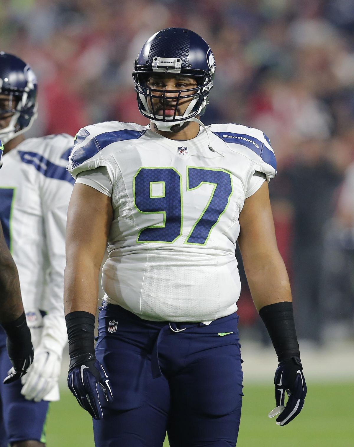 Jordan Hill had 5.5 sacks during the Seahawks’ six-game winning streak in 2014. (Rick Scuteri / Associated Press)