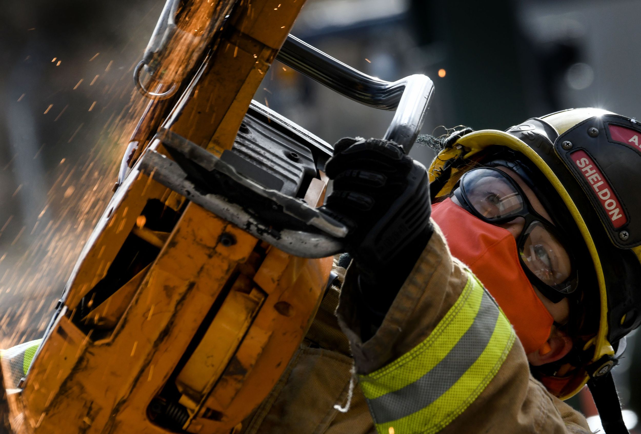 'A different perspective' Female firefighters find camaraderie at