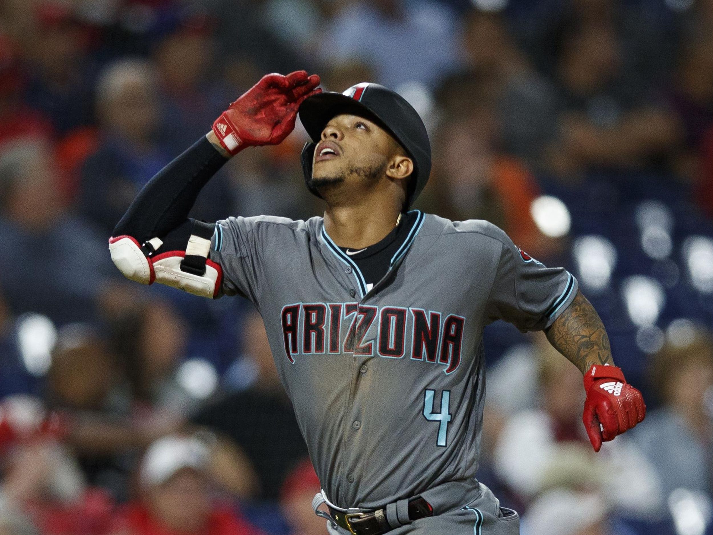 June 24, 2019 Game-Used Ketel Marte Jersey