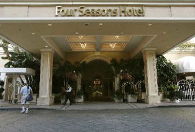 
Four Seasons Hotels Inc. shareholders are contemplating a $3.7 billion offer to take the company private. 
 (Associated Press / The Spokesman-Review)