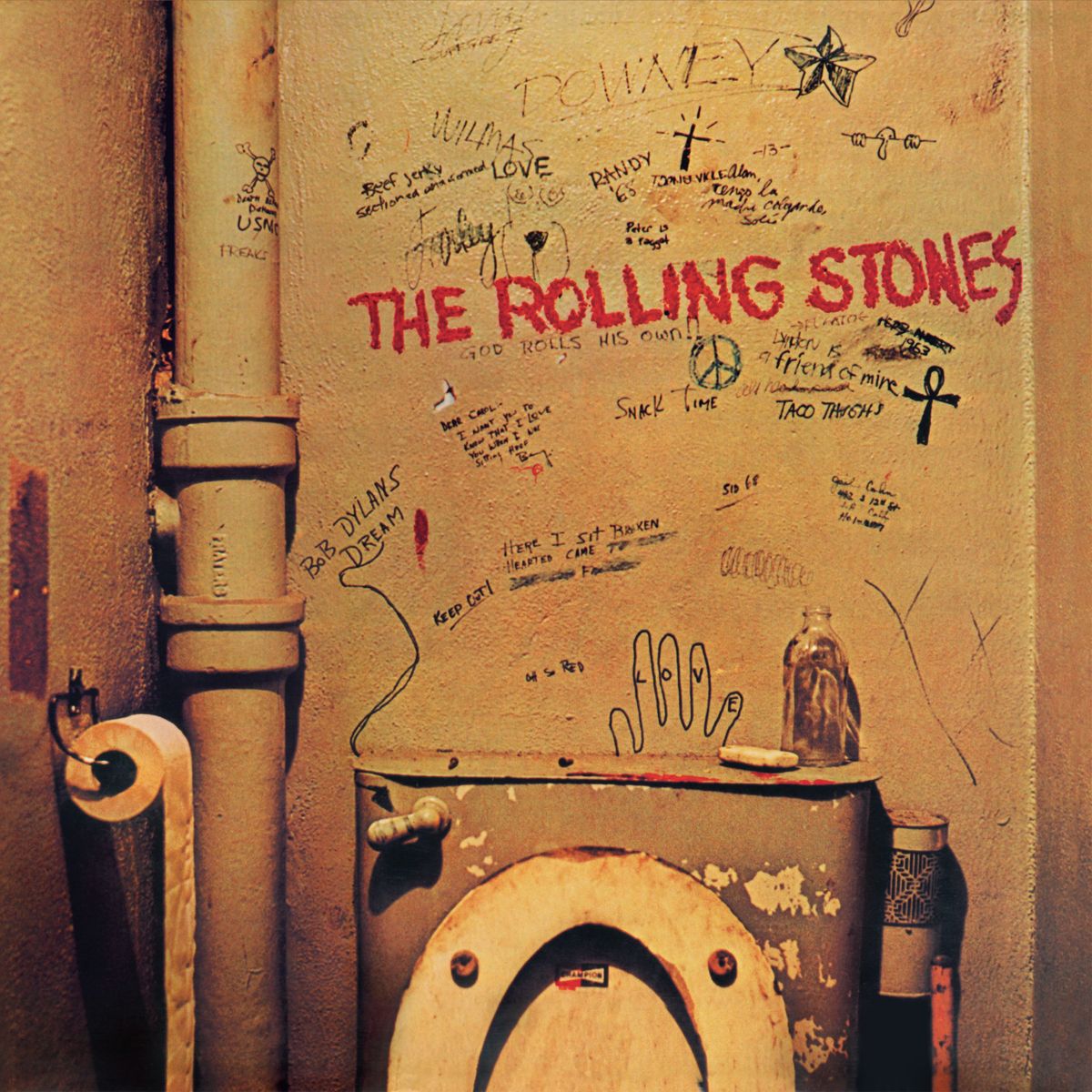 The Rolling Stones’ “Beggars Banquet” U.K. cover.  (Courtesy)