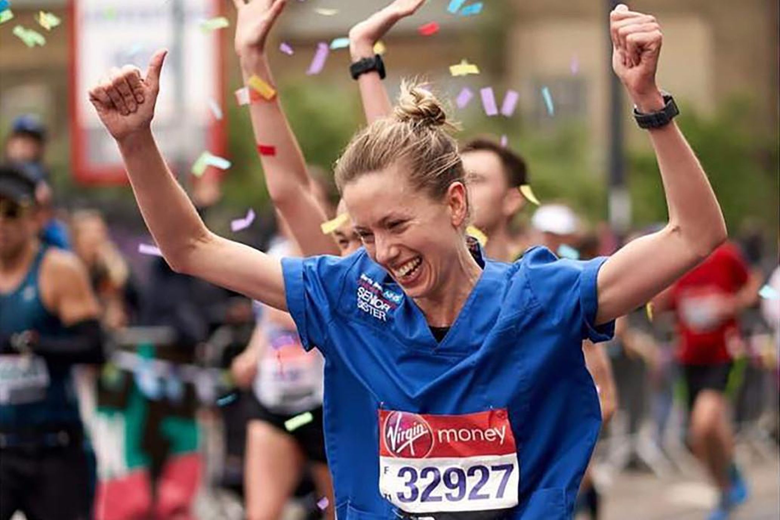Marathon runner’s garb disqualifies her for ‘fastest nurse’ The