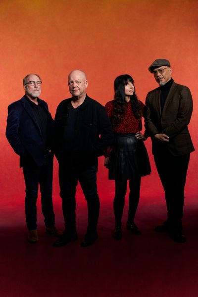 The Pixies, which now includes David Lovering, Black Francis (Charles Thompson), Paz Lenchantin and Joey Santiago, return to Spokane Wednesday for a co-headlining show with Modest Mouse at the Spokane Pavilion.  (Tom Oxley)