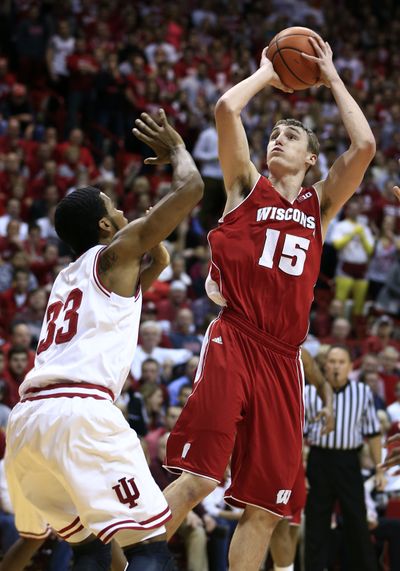 Wisconsin forward Sam Dekker came off the bench for 10 points. (Associated Press)