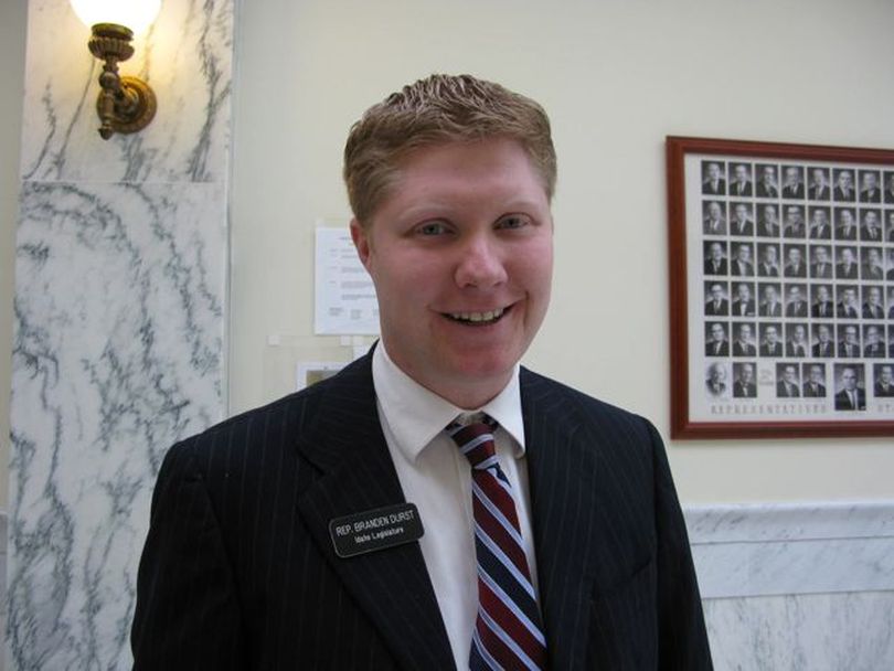 Rep. Branden Durst, D-Boise, proposed this year's first new tax break - a temporary, two-year sales tax exemption for nonprofit homeless shelters. The House Revenue & Taxation Committee on Wednesday unanimously approved the bill and sent it to the full House. (Betsy Russell)