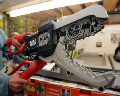 
The Black and Decker Alligator Lopper is shown at a Home Depot store in Atlanta . 
 (Associated Press / The Spokesman-Review)