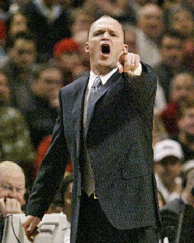 Coach Scott Skiles helped rejuvenate the Chicago Bulls and earned a four-year contract extension as a result.
(Associated Press / The Spokesman-Review)