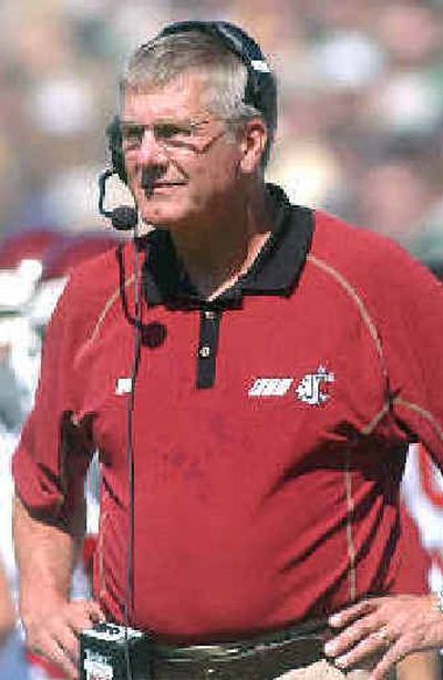 Coach Bill Doba offers a balanced perspective of Cougars.
(File/Associated Press / The Spokesman-Review)