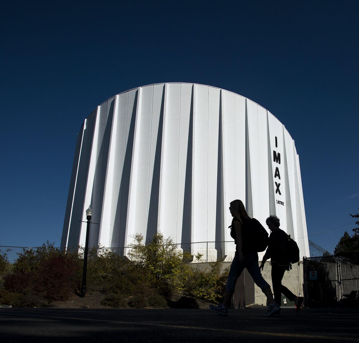 Because of declining revenue, the Spokane Park Board has decided to tear down the IMAX Theater in Riverfront Park. (Colin Mulvany / The Spokesman-Review)