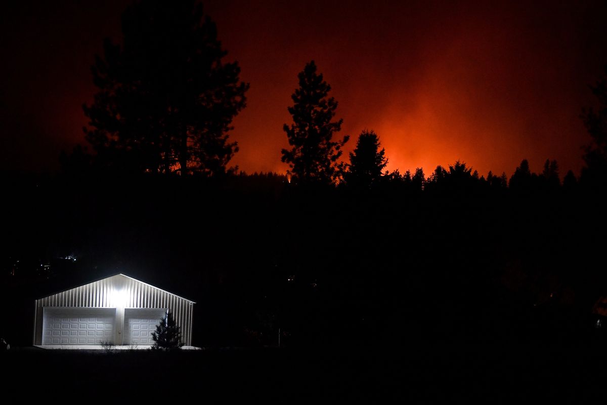 The Ford Corkscrew Fire burned nearly 16,000 acres near Tum Tum, Wash., last August. It was one of 1,875 fires in the state last year that burned more than 600,000 acres.  (Tyler Tjomsland/The Spokesman-Review)
