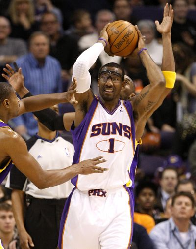 Amare Stoudemire is out of next month’s world championship. (Associated Press)