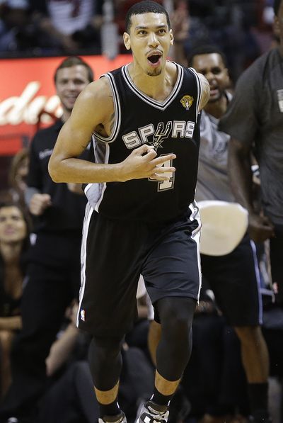 Spurs’ Danny Green has made 12 of his last 14 3-point attempts in finals. (Associated Press)